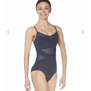 Lulli Cecelia leotard mesh camisole ballet leotard